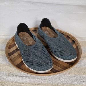 Mahabis Breathe Summer Slipper Shoes 6.5-7 Light Blue Breathable Moisture Wick